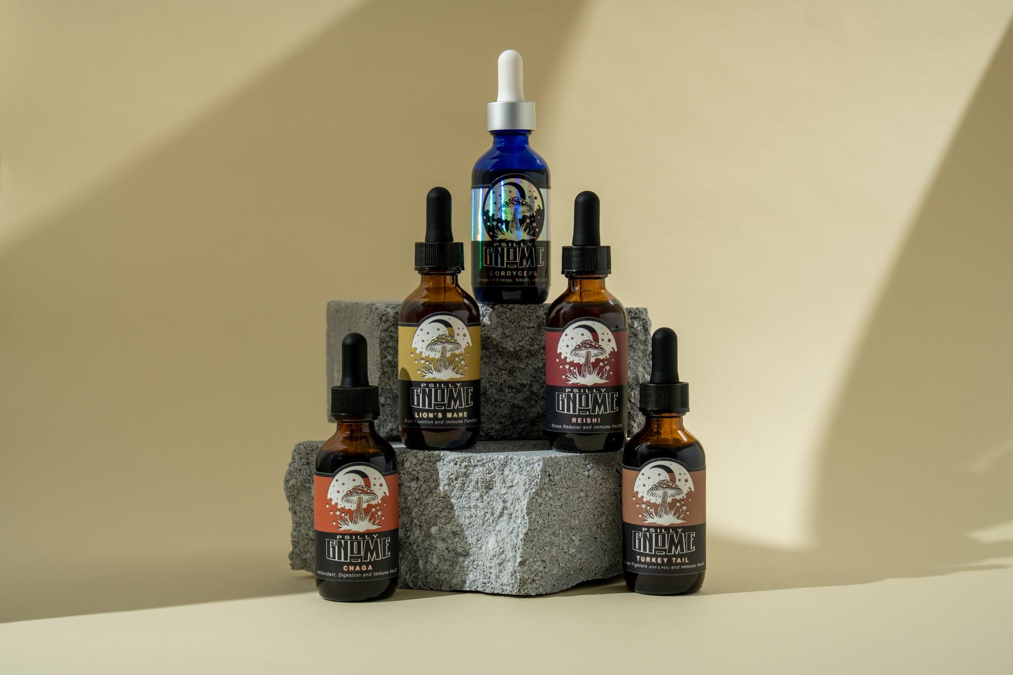 The Psilly Gnome Tincture Collection